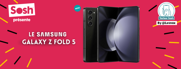 Samsung Galaxy Z Fold 5 : le smartphone pliant polyvalent