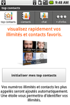 Initialiser les tops contacts sur Android