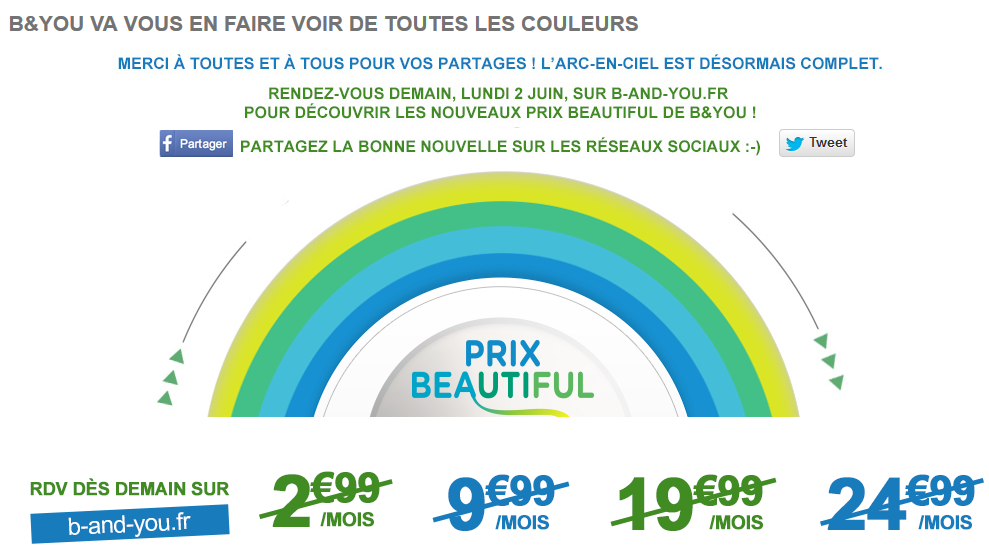 Arc-en-ciel B&You