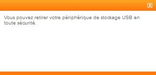 message d'information