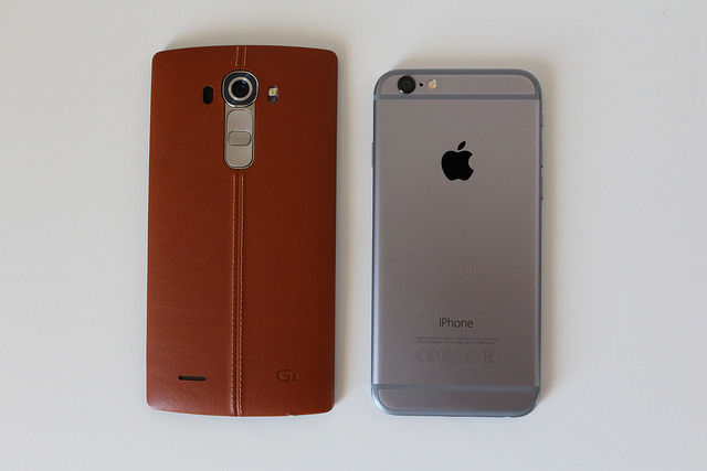 LG G4 vs iPhone 6