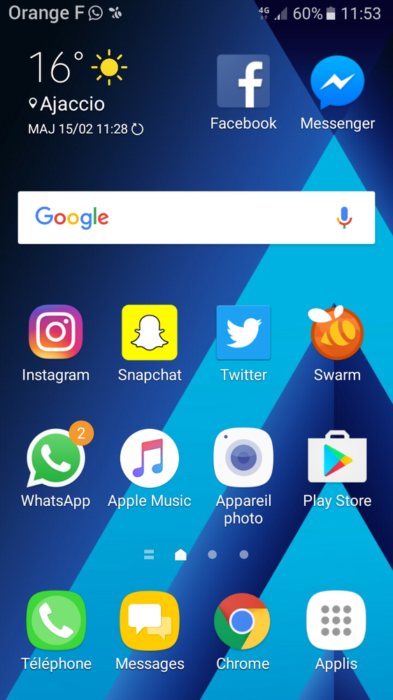 Android 6.0.1 Marshmallow et la surcouche TouchWiz.