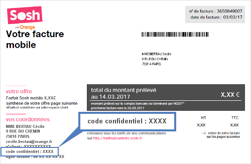 Retrouver Le Code Confidentiel Demande Au 740 Communaute Sosh