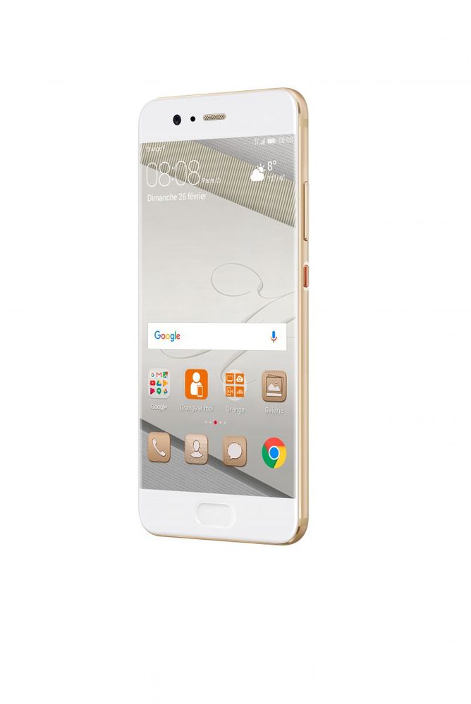 Huawei P10 45° Gauche Or.jpg