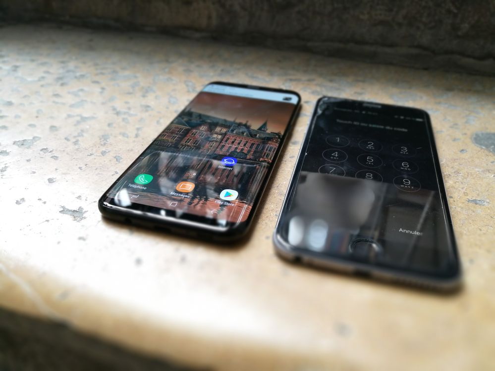 Samsung S8+ VS Iphone 6+