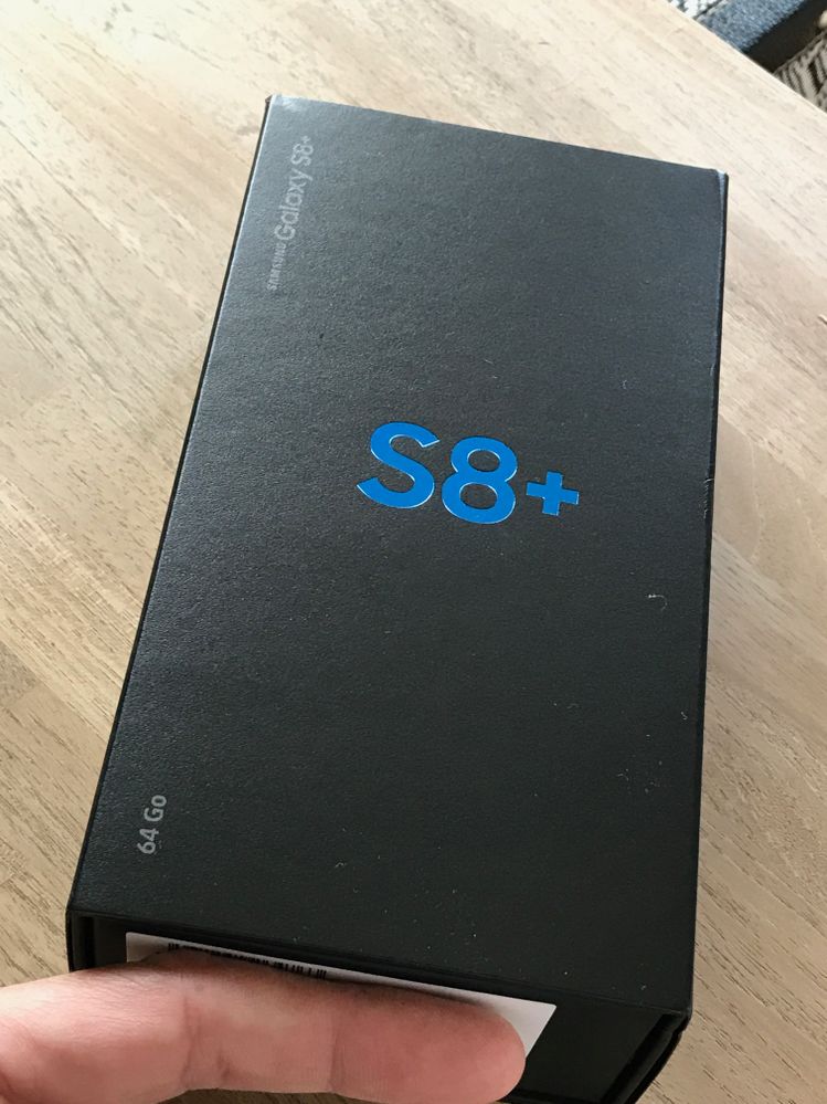 La grande boite du Galaxy S8+