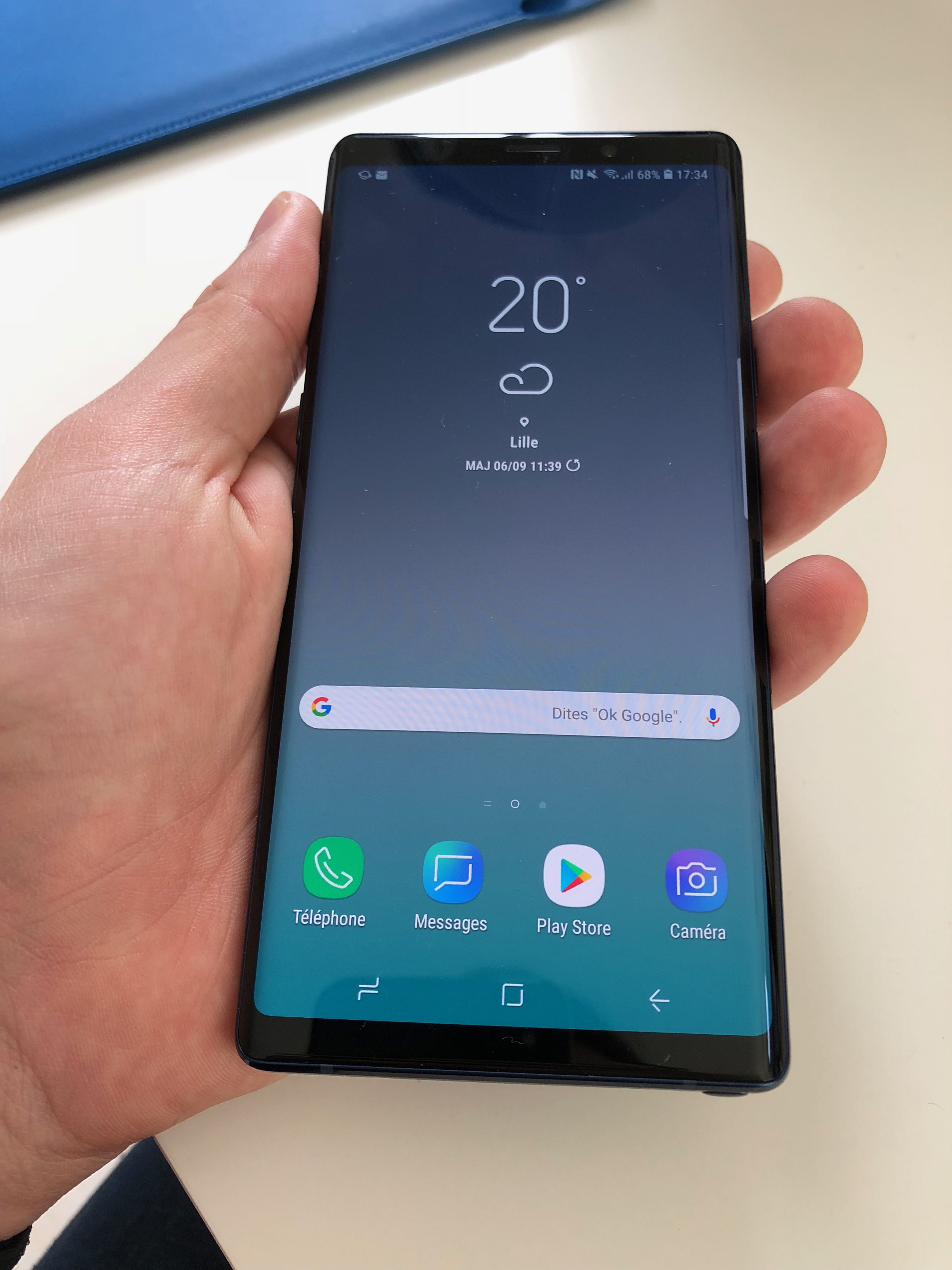 1er jour de test pour le nouveau Samsung Galaxy No... Communauté Sosh