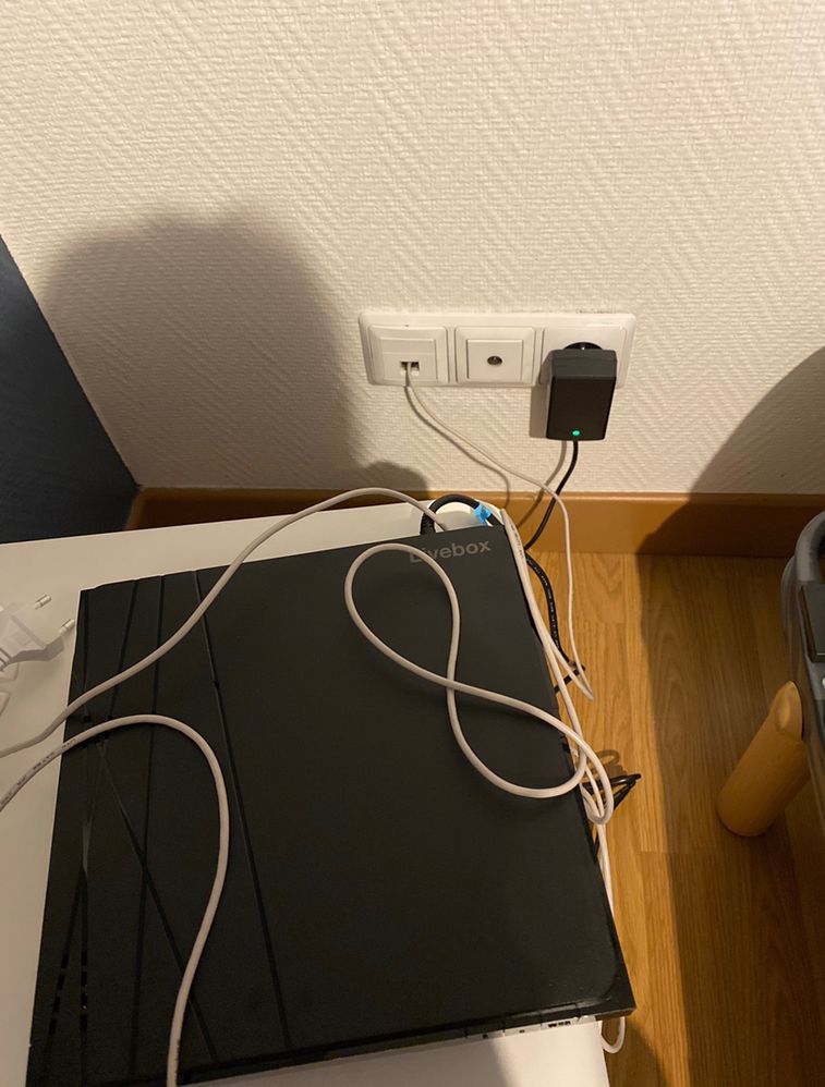 Branchement dans salon sans filtre DSL