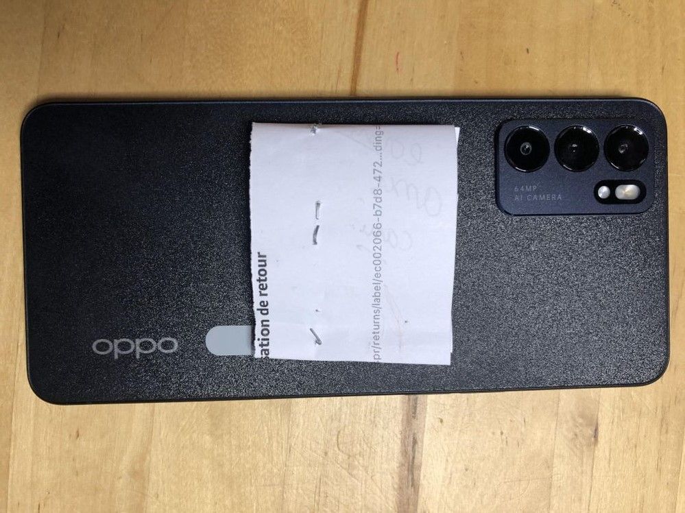 Le dos du OPPO Reno6 5G.