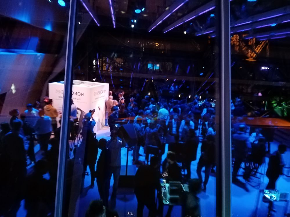 La salle de réception.