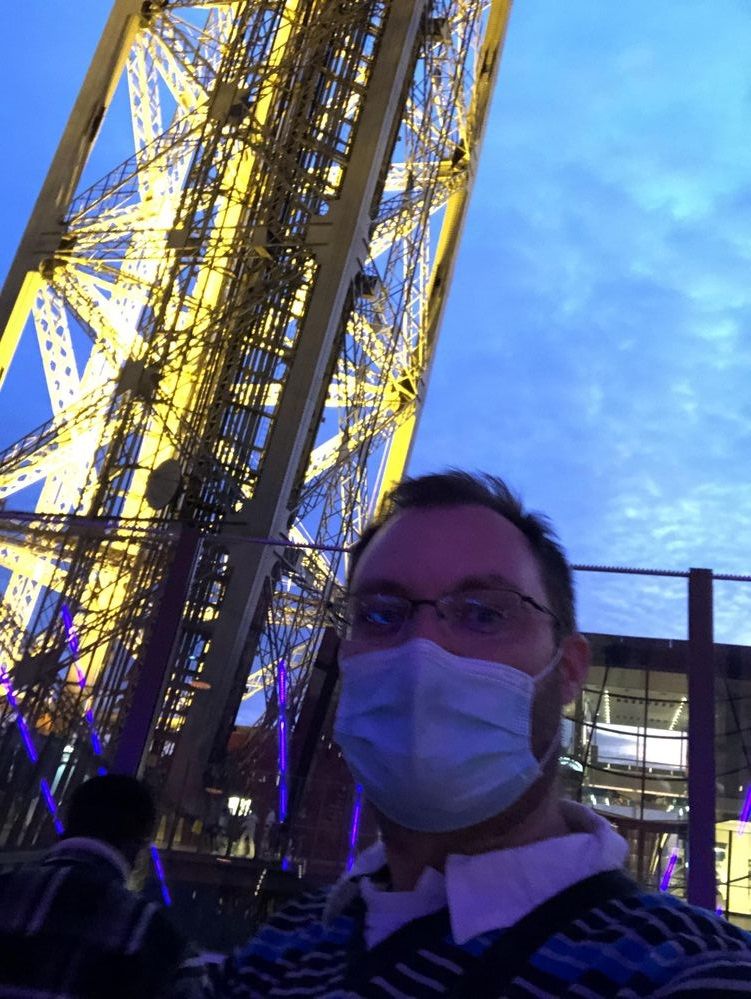 Un petit selfie avant de rentrer !