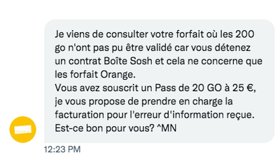 Conseiller Twitter -  Bravo l'incompétence.