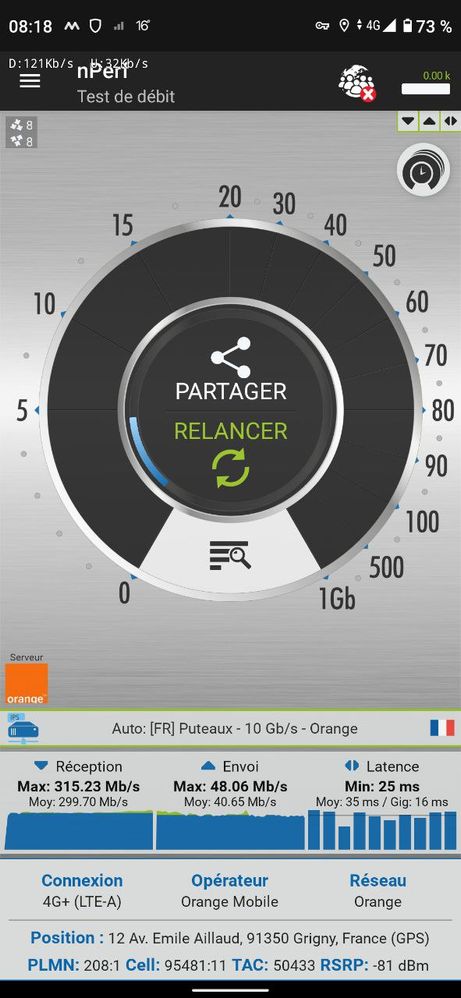 Sosh - speedtest 4G 300 mégas 26-7-2022.jpg