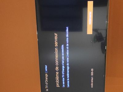Décodeur TV Orange NE SE Connecte Pas en Wi-Fi (Résolu)