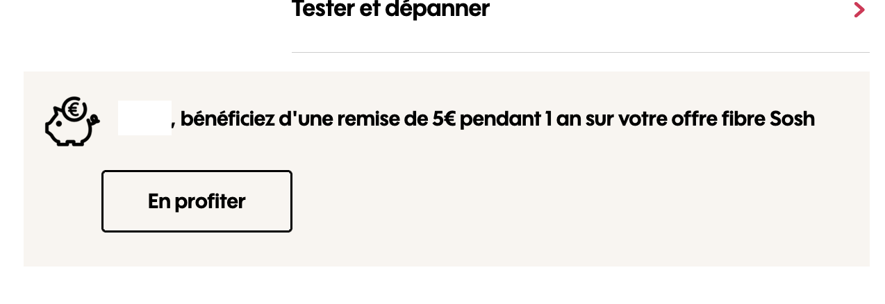 Baisse du prix 