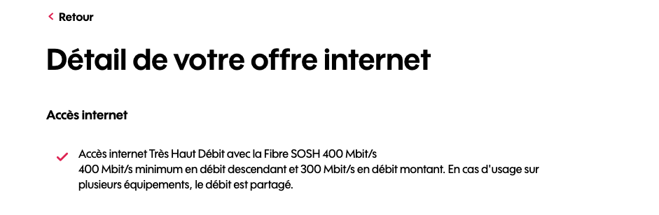 Super nouvelle pour vous clients Sosh Fibre : votr... - Communauté Sosh