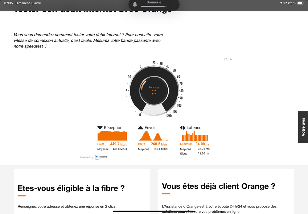 Test de débit Internet  Speedtest d'Orange en 1 clic !.jpeg.png