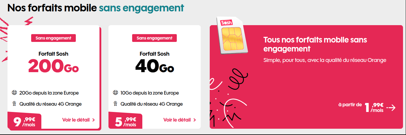 Résolu : Delais Changement opérateur pour revenir chez Sosh ...