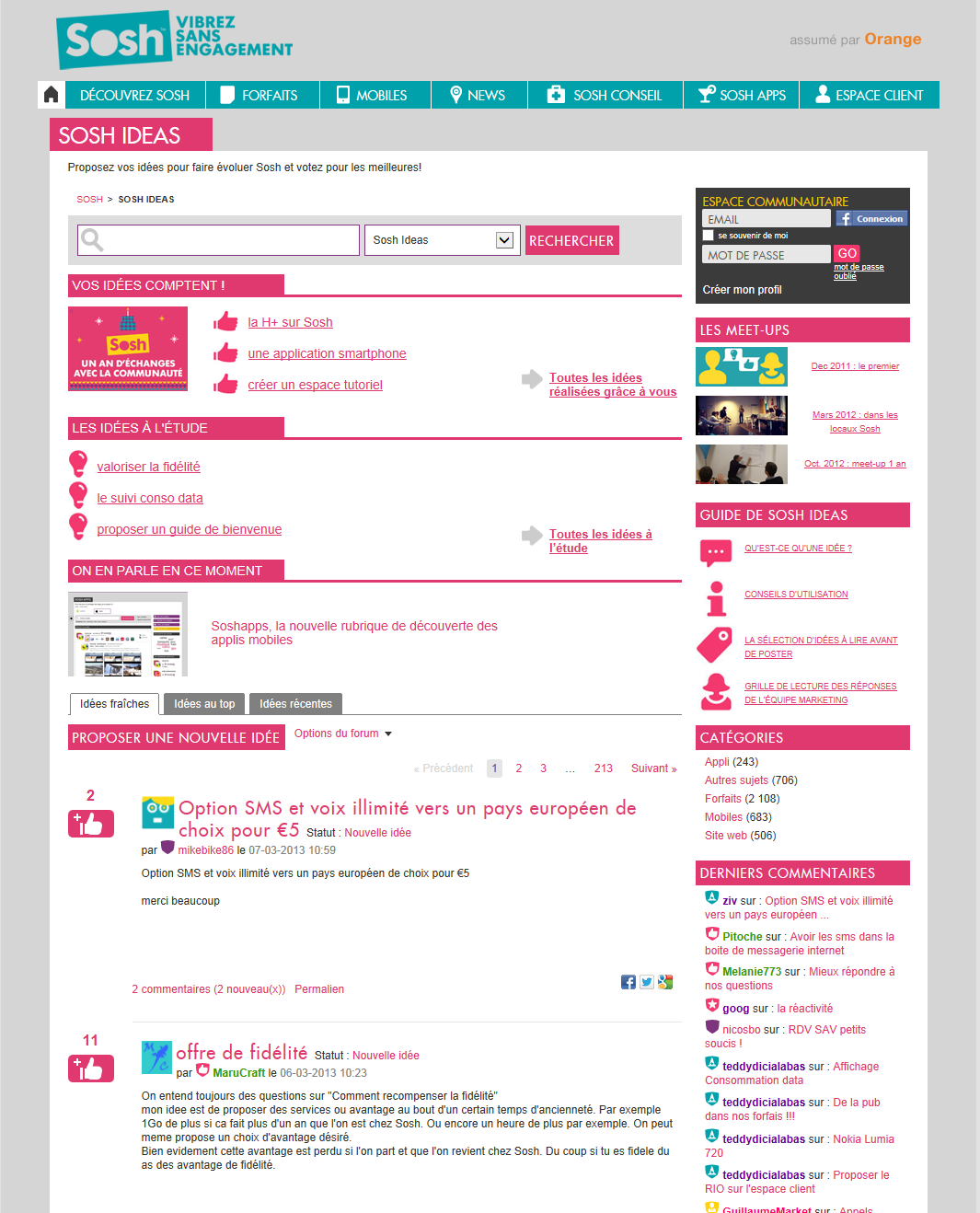 Sosh Ideas Sosh Ideas