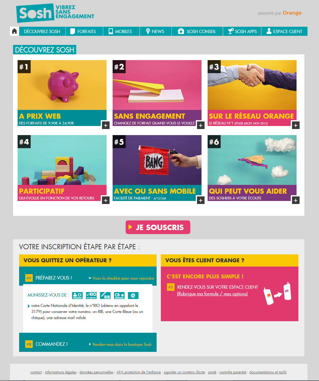 Découvrez Sosh Découvrez Sosh